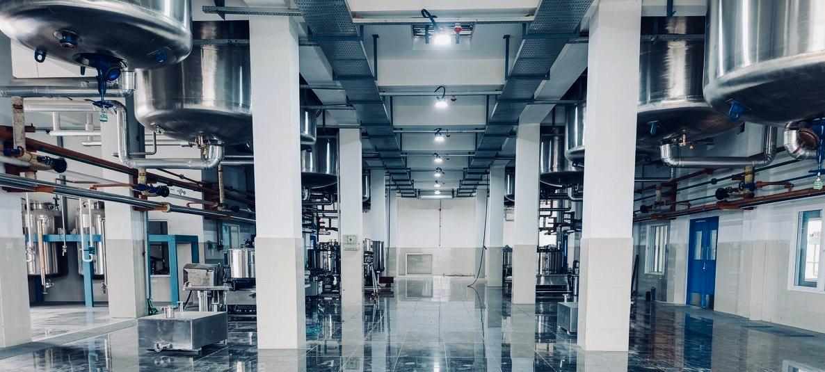 Reactor hall interior